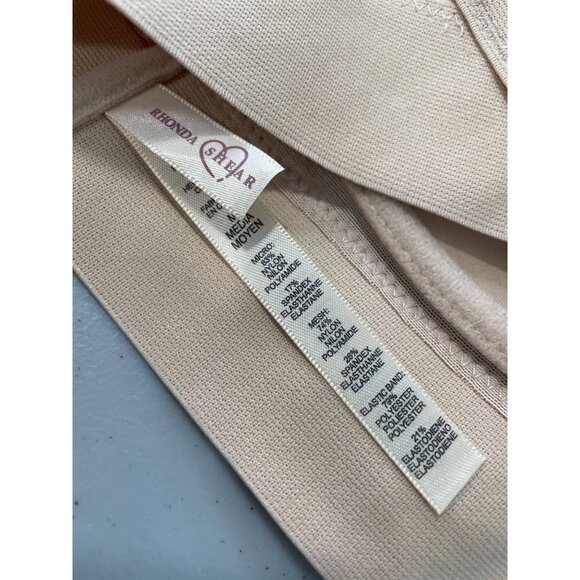 Rhonda Shear 2 Pack Molded Cup Bra with Wrap Back Size Medium Black Beige 669.6 - Picture 4 of 9